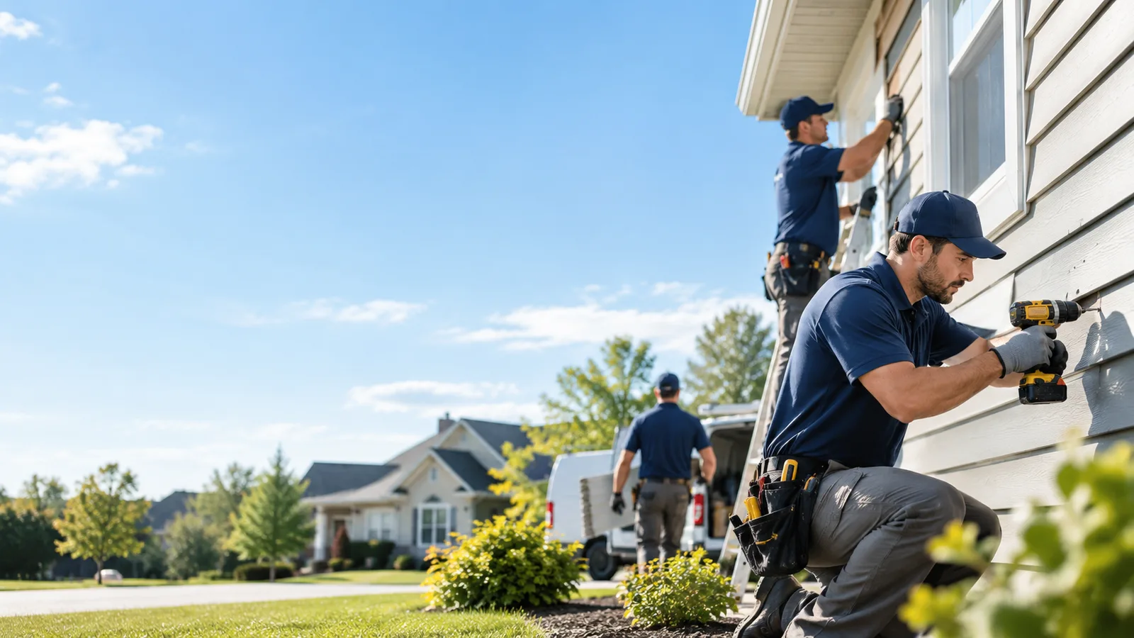 Cracked Siding Repair in Brethren, MI